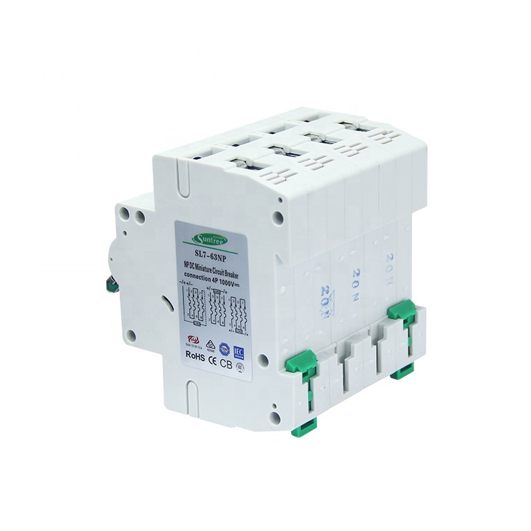 Disjoncteur dc 4P suntree fmsol energy