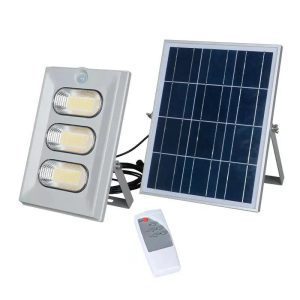 Projecteur solaire Gris avec détecteur de mouvement 150W