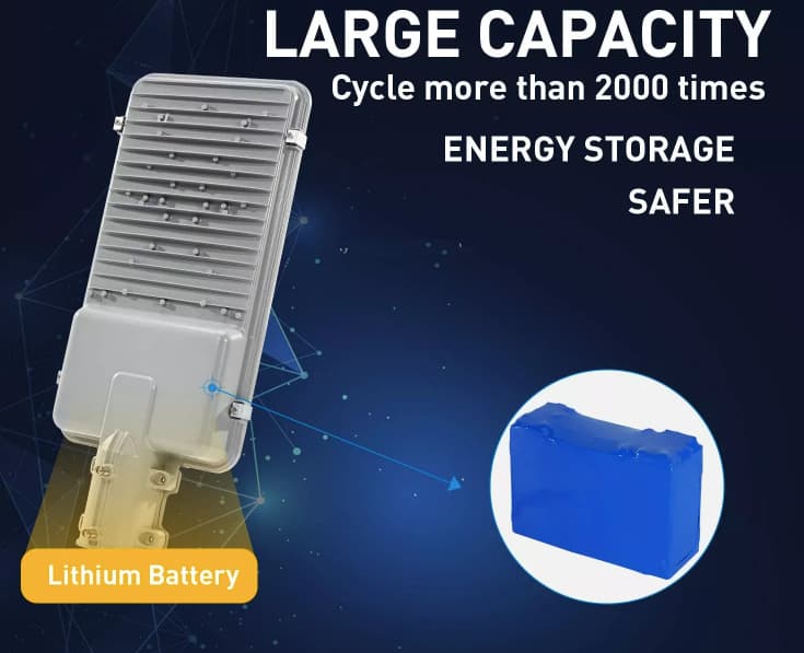 Lampadaire solaire XJX360-600W – Image 5