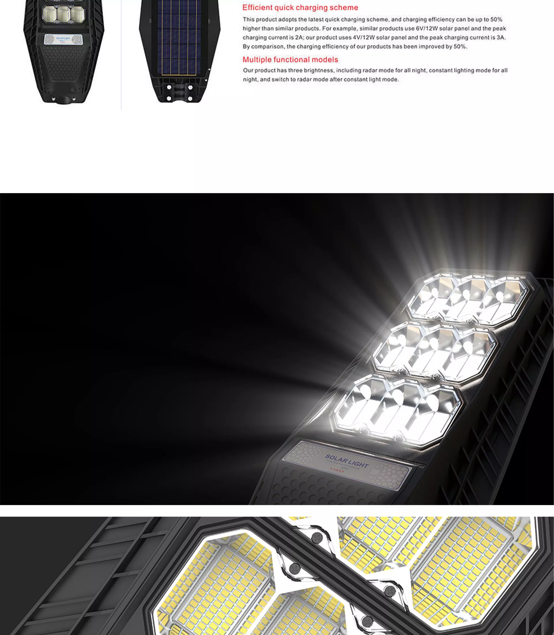 Réverbère Solaire LED NAAISI Navigator-100W – Image 4